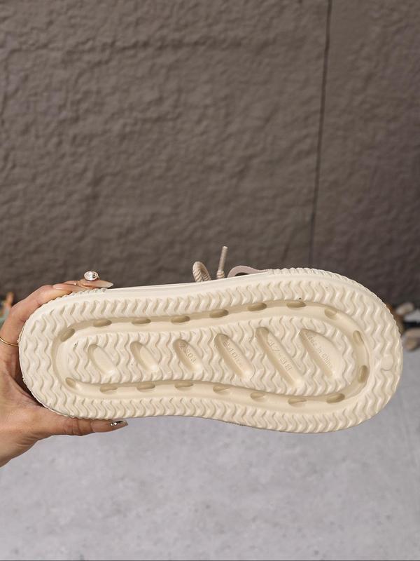 Kleurrijke Dames Zomerschoenen met Strik