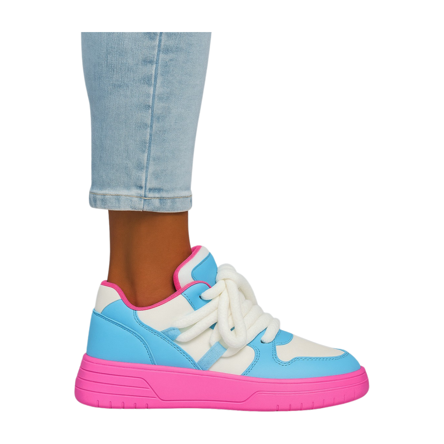 Dames Sneakers Kleurrijk – Trendy Streetwear Sportschoenen