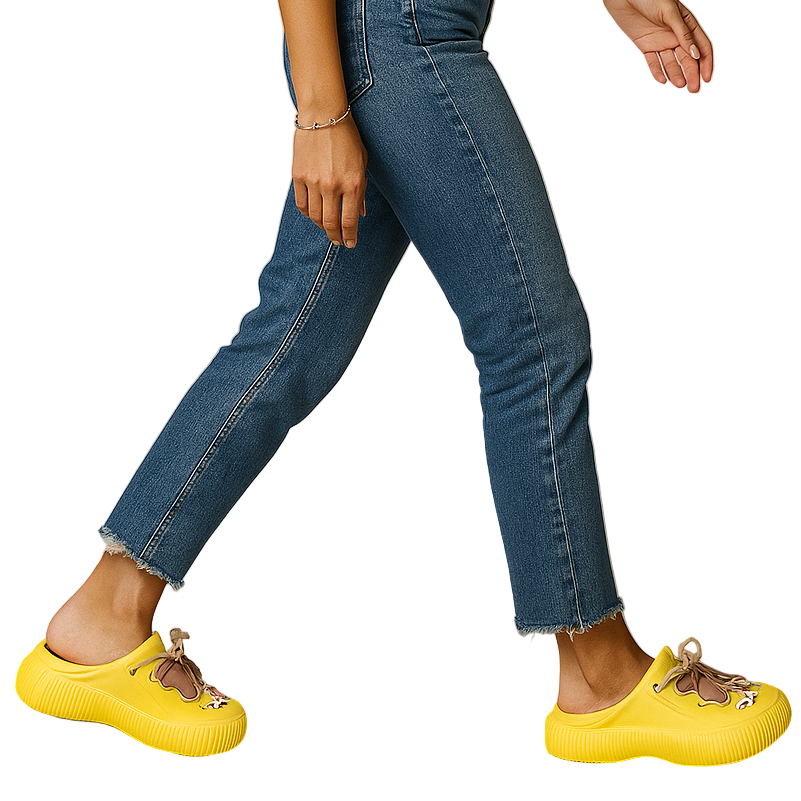 Kleurrijke Dames Zomerschoenen met Strik