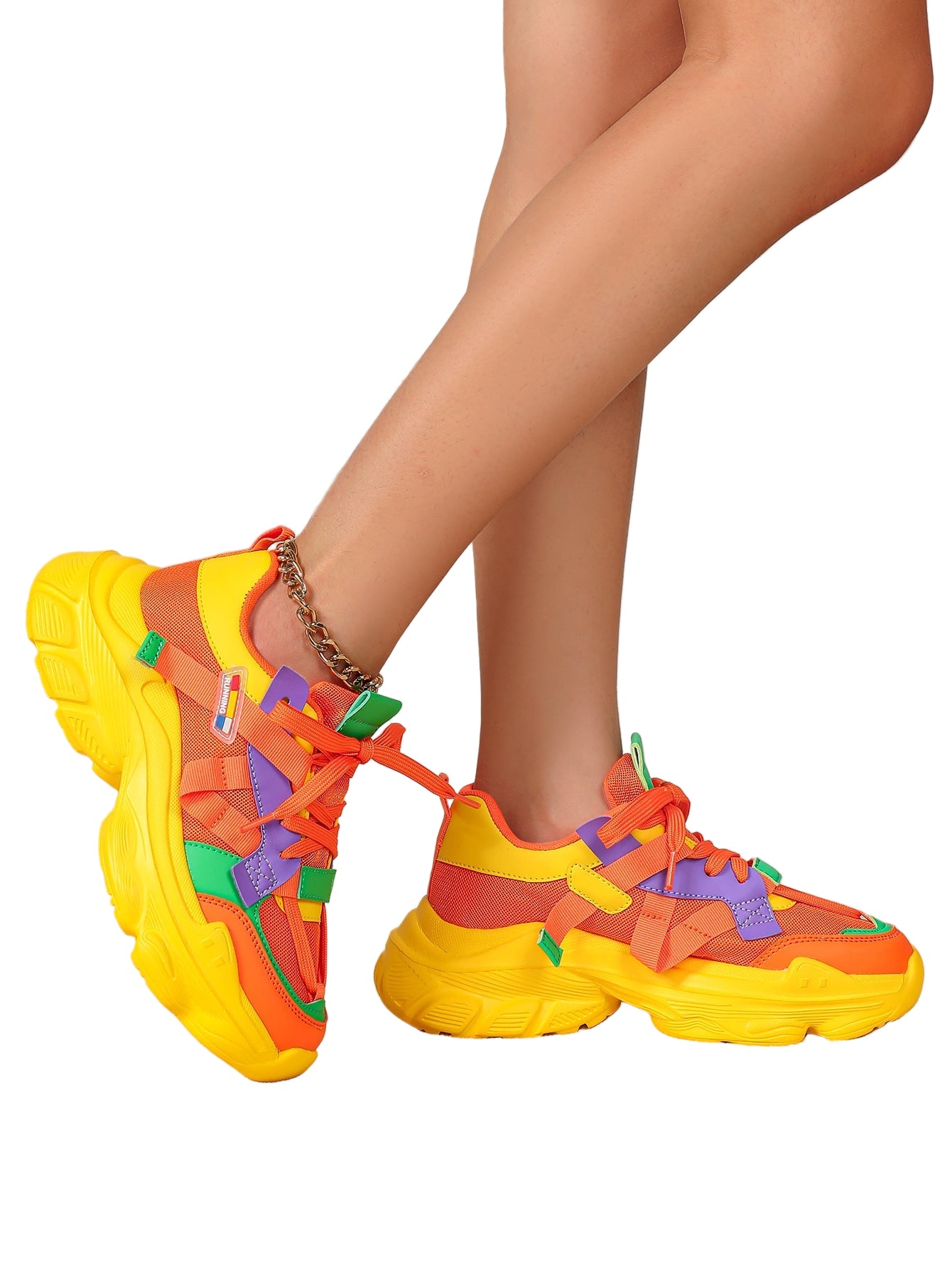 Dames Kleurrijke Sport sneakers