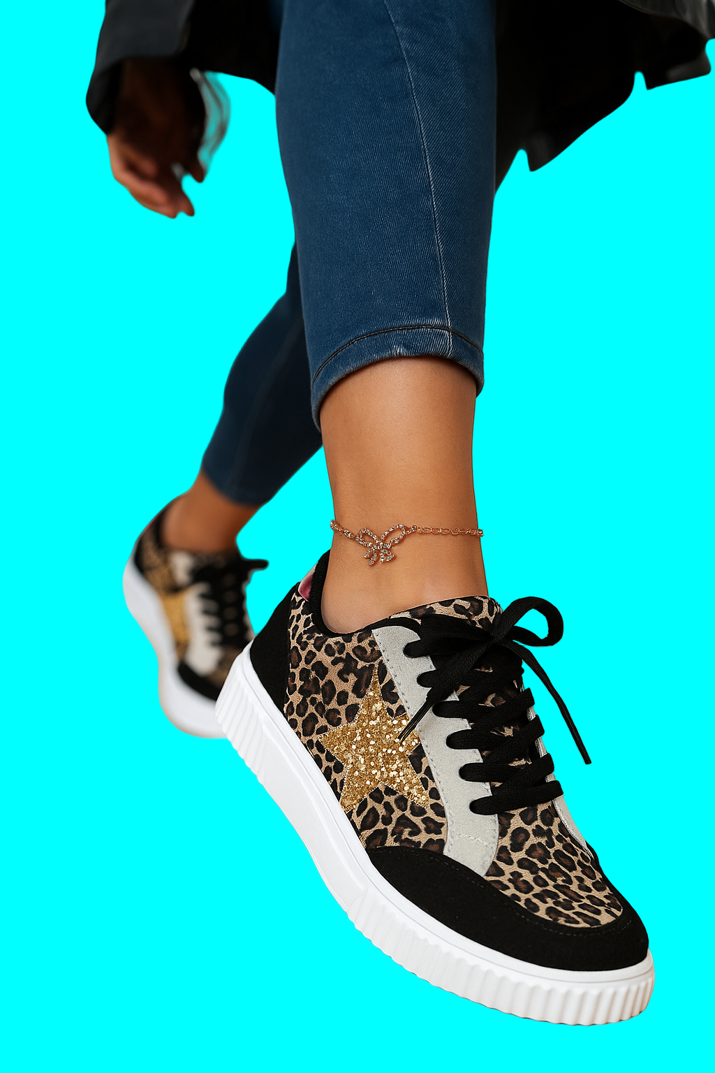 Dames Sneakers met Luipaardprint