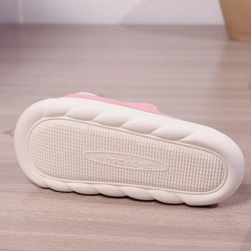 Kawaii Roze Varkenspantoffels voor Dames – Schattige en Slippers met Oren en Snuitje