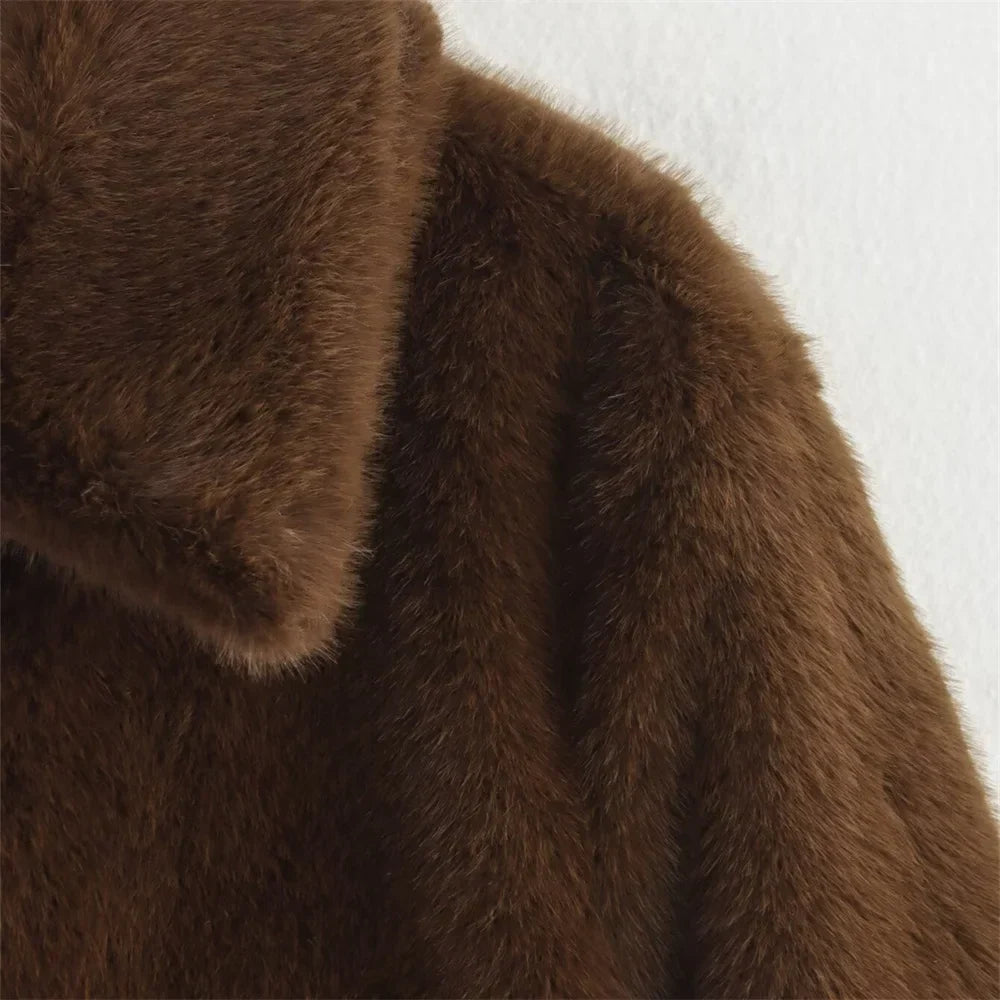 Teddy Faux Fur Jacket
