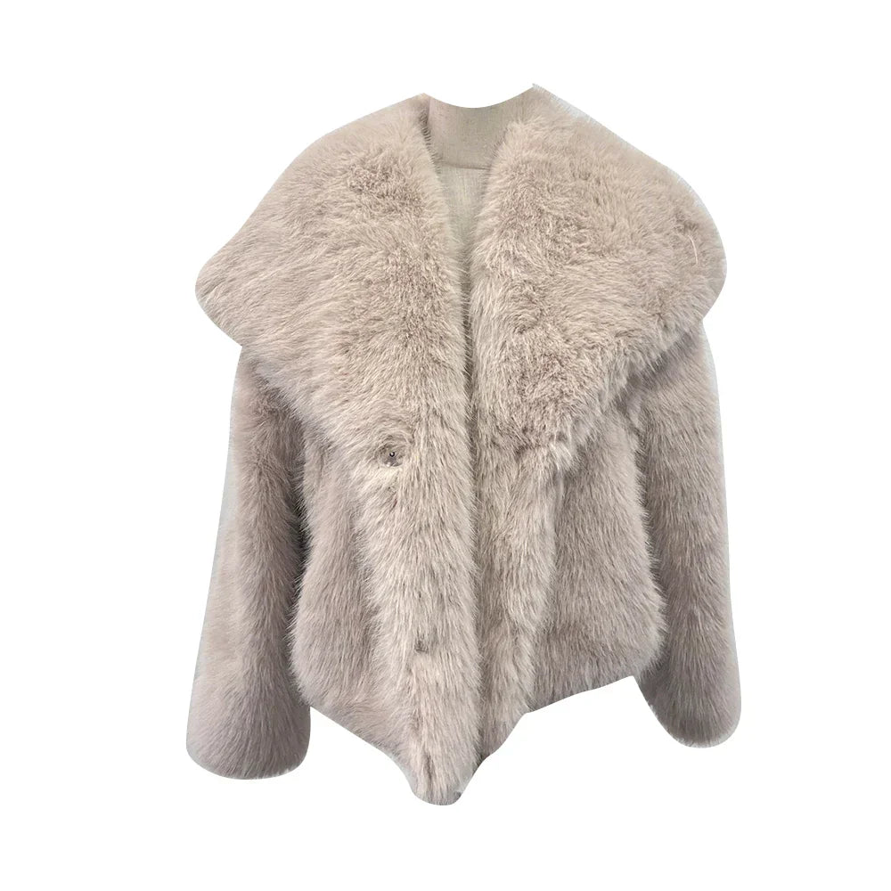 Women’s Long Faux Fur Coat